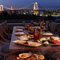 「ホテル日航東京」で海を眺めながら手ぶらでB.B.Q.が愉しめる♪