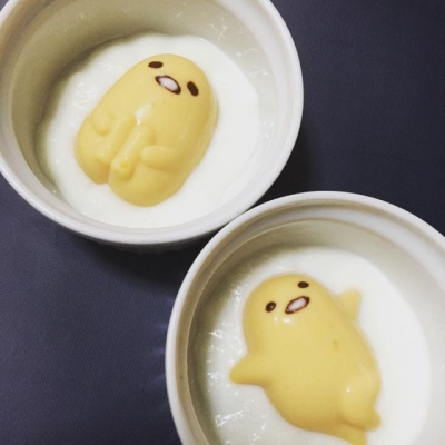 お家で「ぐでたまプリン」を作ろう。再現性の高さにびっくり!