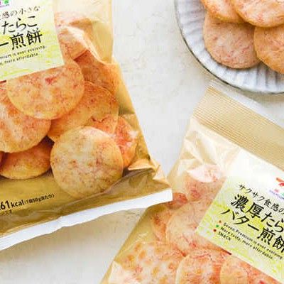 セブンの隠れ名品！「濃厚たらこバター煎餅」を本格おつまみにしてみた♪