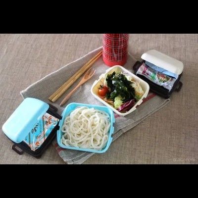 フタに仕掛けあり！セリア「ランチボックス」は保冷剤が収納できる!?