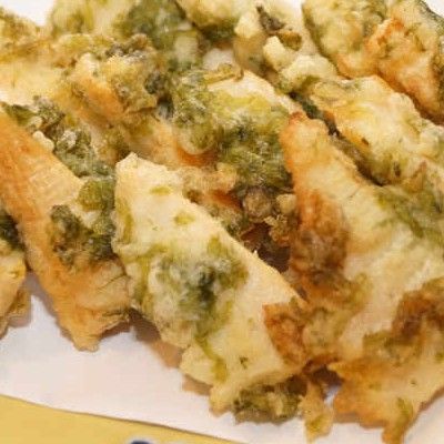 揚げ物ビギナーでもサクッ！「たけのこのあおさフリッター」レシピ