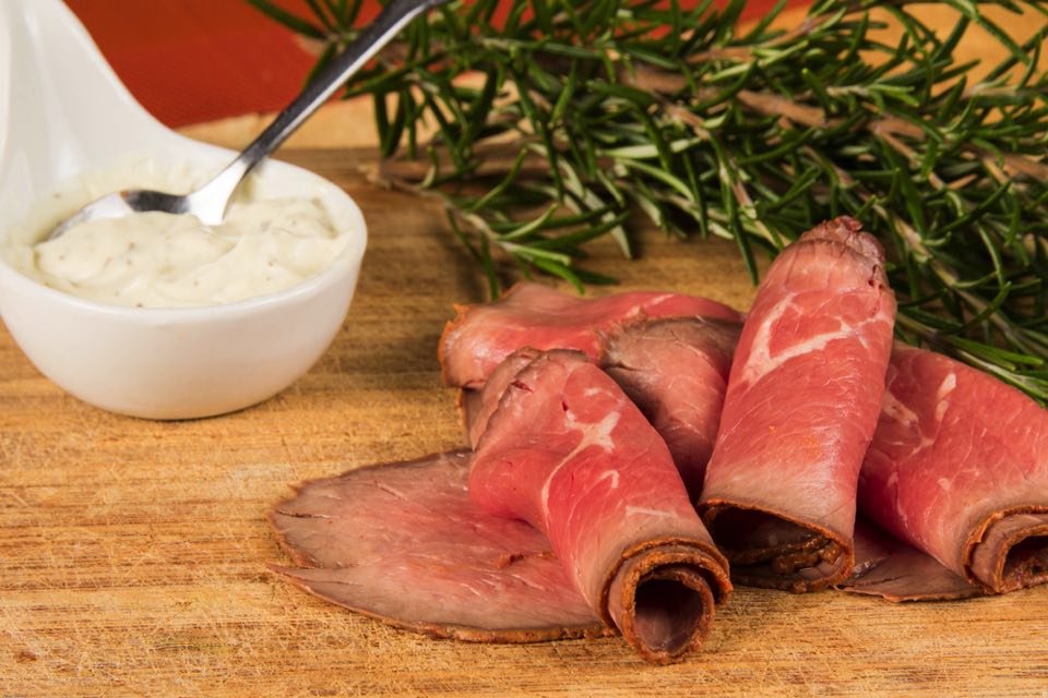 美味しそうなローストビーフ