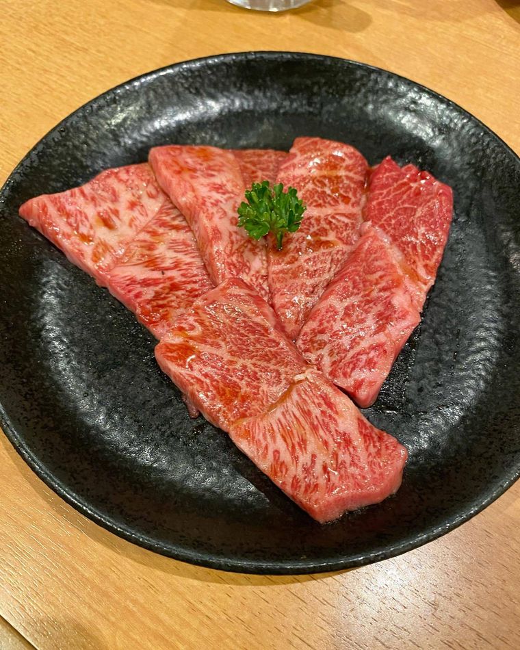 焼肉問屋 牛蔵富士見台のお肉の様子