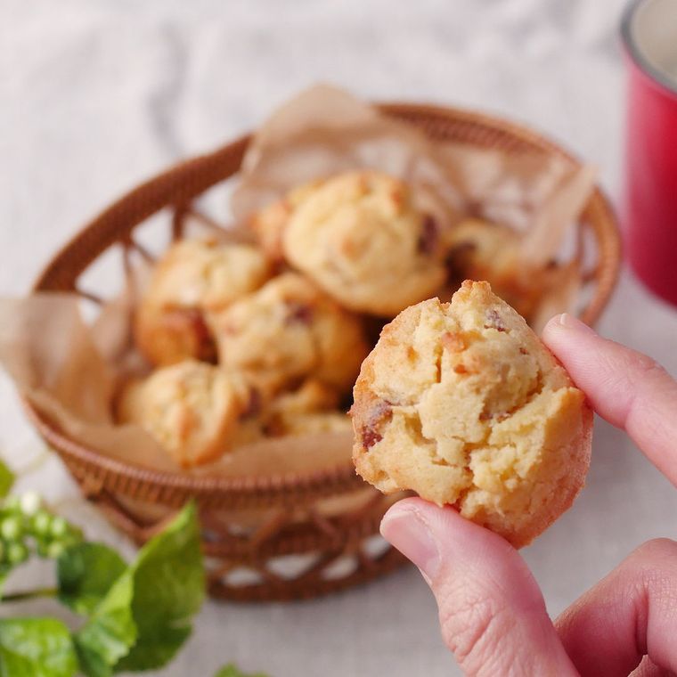 米粉で作るザクザクナッツクッキー
