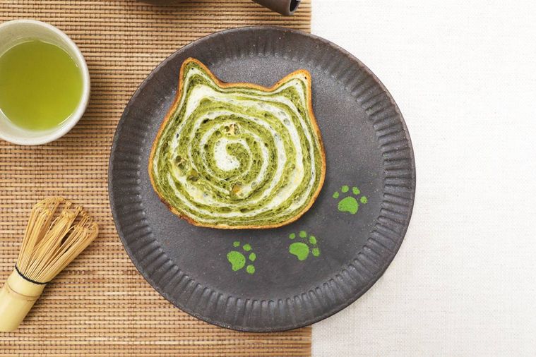 ねこねこ食パンから「抹茶フレーバー」登場。5月限定の初夏らしいさわやかな味の画像