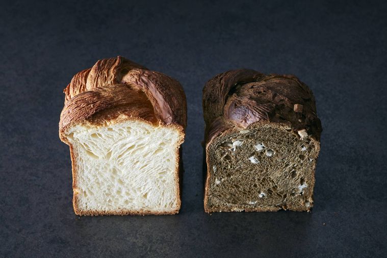 “クロワッサンで作る” 高級食パンがオンラインで発売。プレーンのほかほうじ茶&ホワイトチョコもの画像