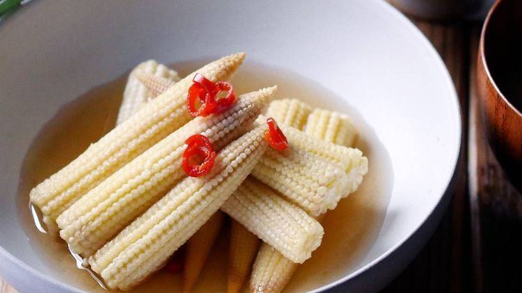 やみつき ヤングコーンの和風ピクルス Macaroni