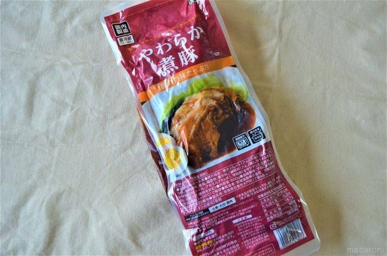 煮豚のパッケージ