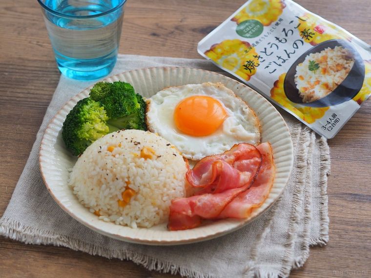 どの夏の味覚よりも早い!? カルディ「焼きとうもろこしごはんの素」で混ぜるだけのごちそう完成の画像