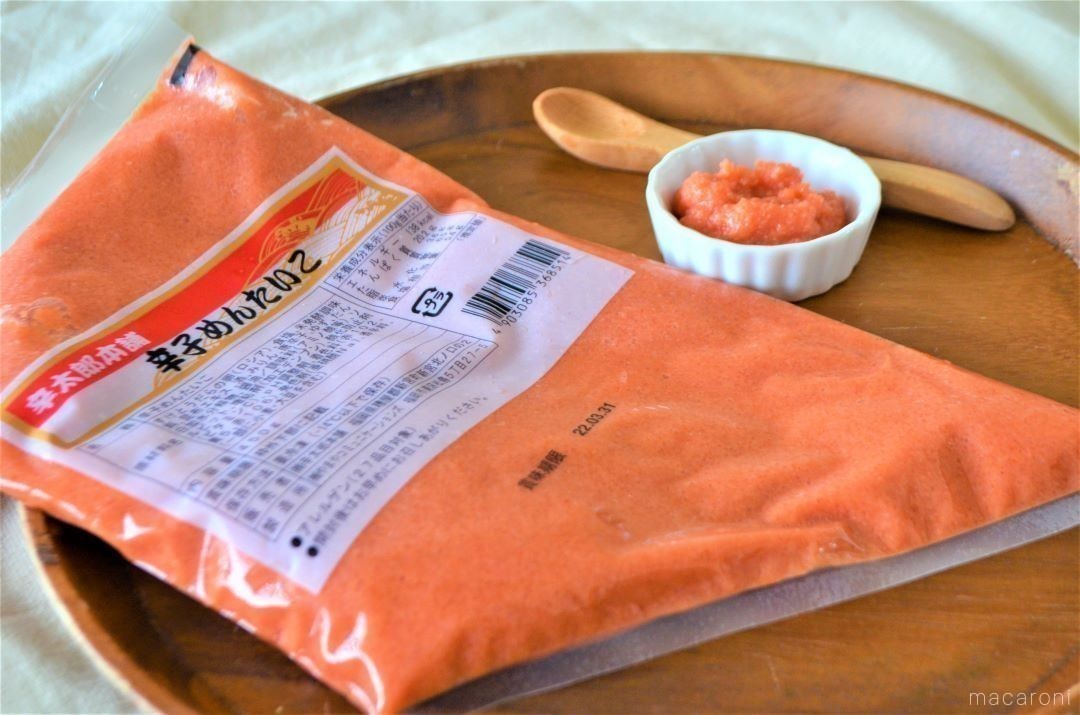 リピ買い決定！業務スーパーの冷凍「辛子めんたいこ」はチューブタイプ