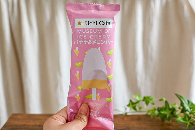米発ミュージアム「MOIC」コラボのアイスがローソンに登場。バナナとメロンたっぷりで濃厚な味わい【365日アイス女子】の画像