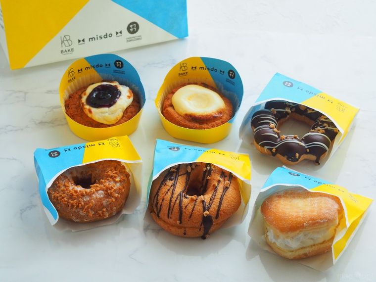 ミスド新作を全6種食べ比べ!「BAKE×ザクザク」との贅沢コラボ、その味はいかに…?」の画像