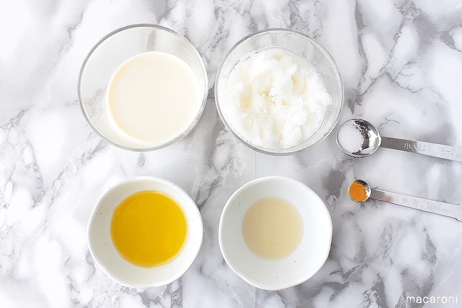 材料6つ 手軽に作れる ヴィーガンバター の作り方 Macaroni