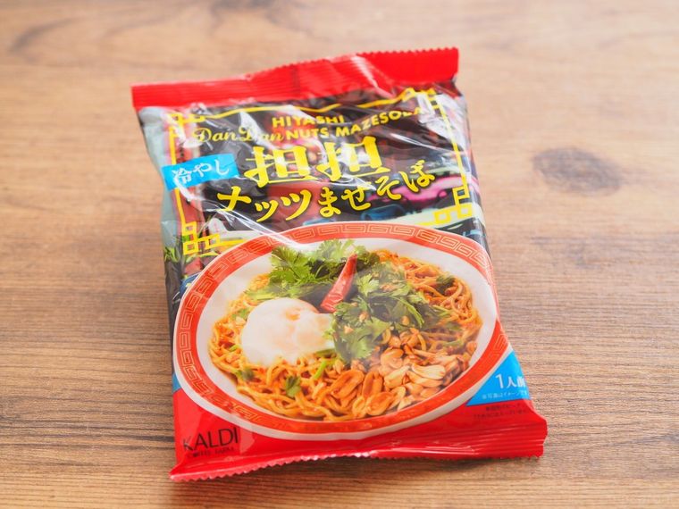 まぜそばブームの注目作!カルディ「冷やし坦々ナッツまぜそば」は在宅ランチの救世主の画像