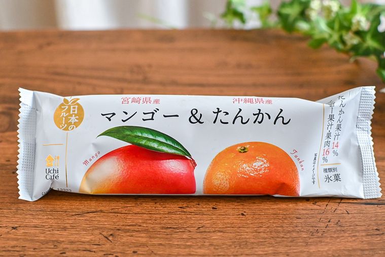 初体験の果物コラボ!ローソンアイス新作「マンゴー&たんかん」は時間を置いて食べるべき【365日アイス女子】の画像