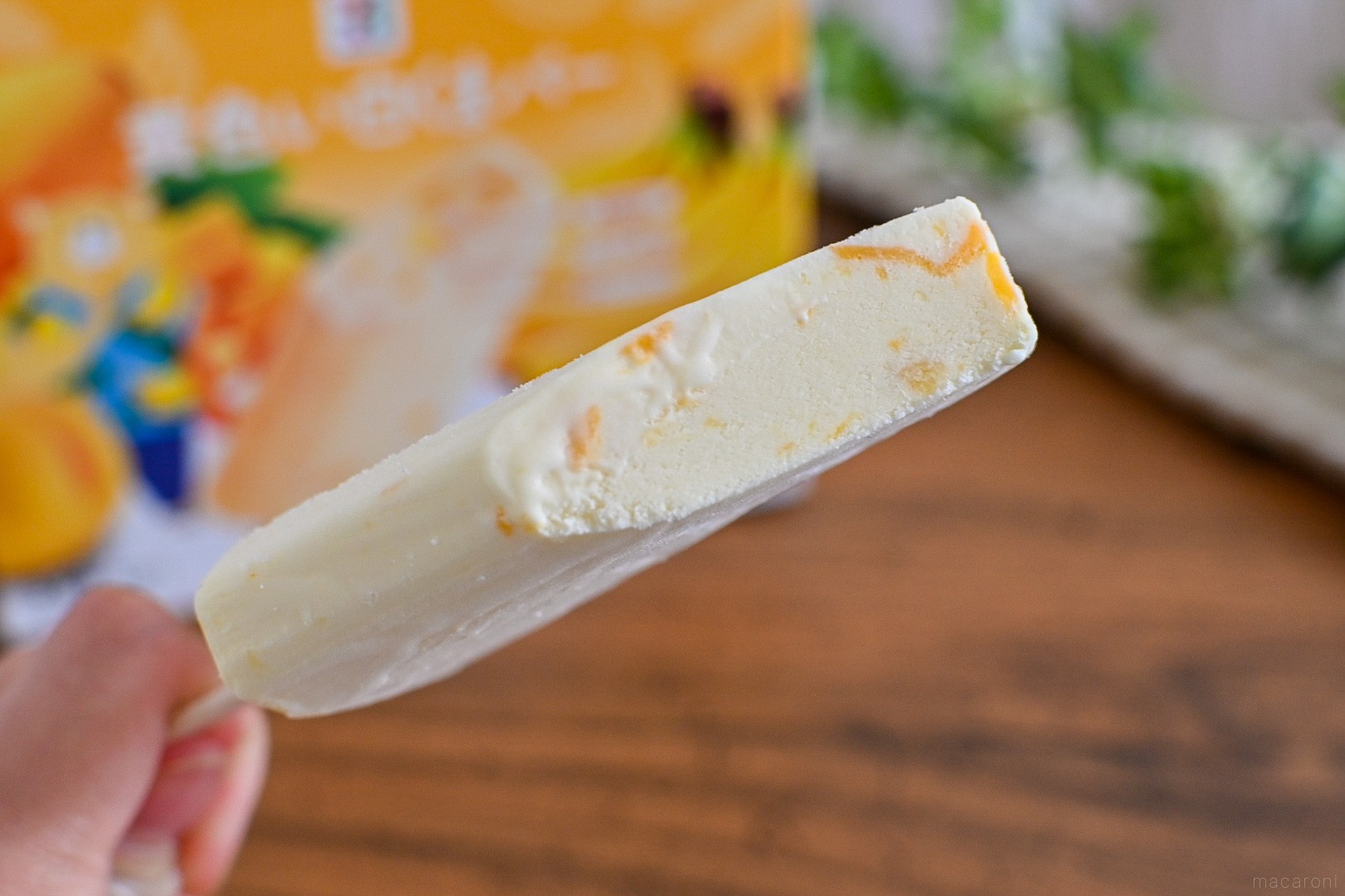 セブンで出会える 黄色の白くまアイス 秘密はたっぷりのフルーツにあった 365日アイス女子 Macaroni