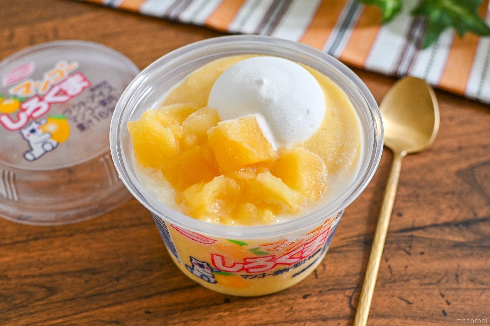 ファミマ限定で 新作しろくま 登場 マンゴー果肉たっぷりでフルーティー 365日アイス女子 Macaroni