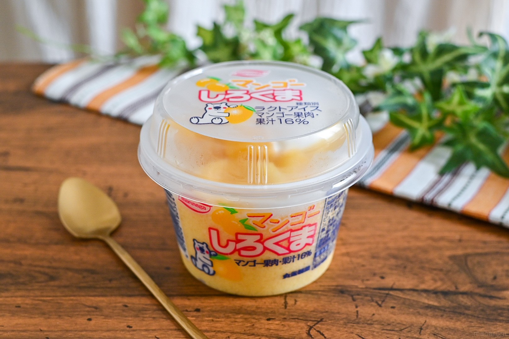 ファミマ限定で 新作しろくま 登場 マンゴー果肉たっぷりでフルーティー 365日アイス女子 Macaroni