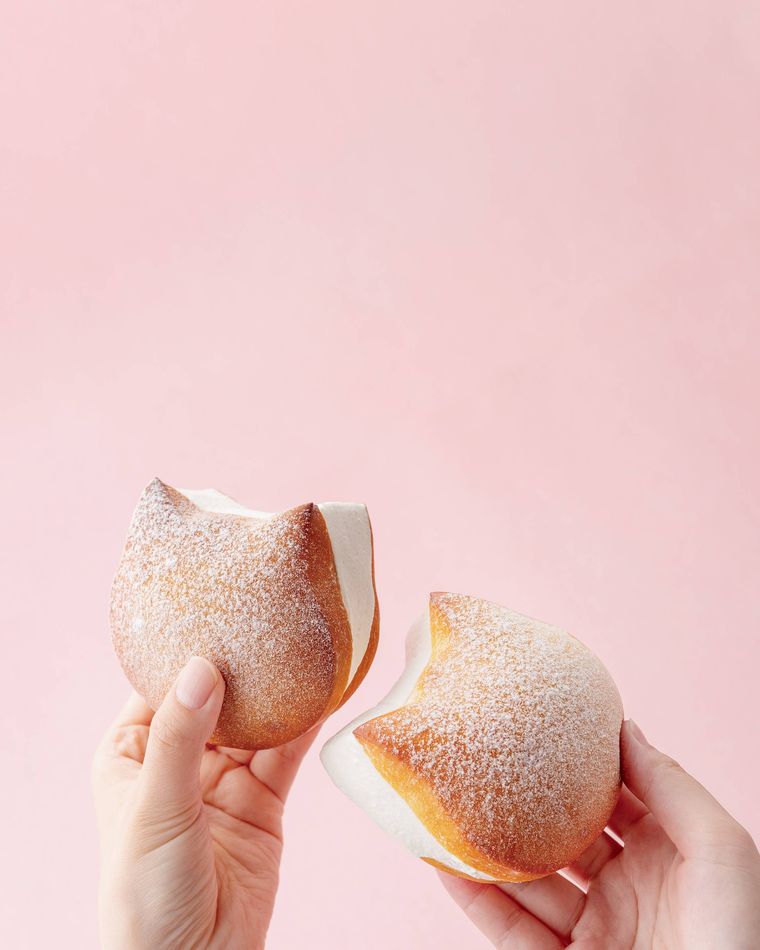 “ねこ型” マリトッツォが登場!大阪新阪急ホテルの人気シリーズ「いろねこ」で販売中の画像