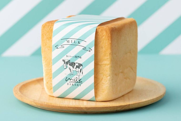 「特濃ミルク食パン」がミルクベーカリーに新登場!耳までやわらかくやさしい甘さの画像