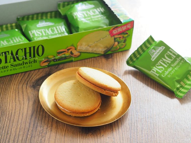 サクほろ食感が新しい!「ピスタチオガレットサンド」が夏のおやつに名乗り出た…の画像
