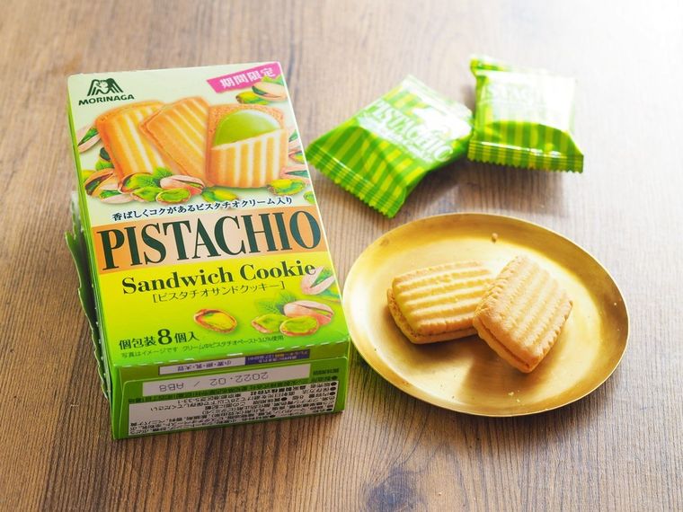 じんわり広がる風味。森永「ピスタチオサンドクッキー」は300円以下とは思えない贅沢感の画像