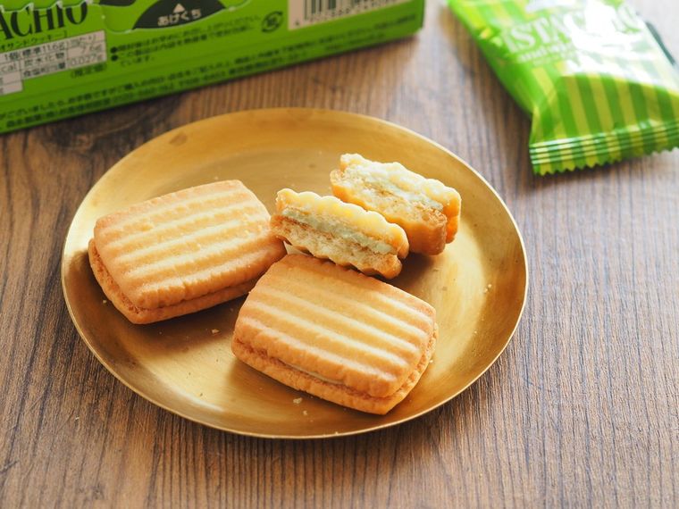 じんわり広がる風味。森永「ピスタチオサンドクッキー」は300円以下とは思えない贅沢感の画像