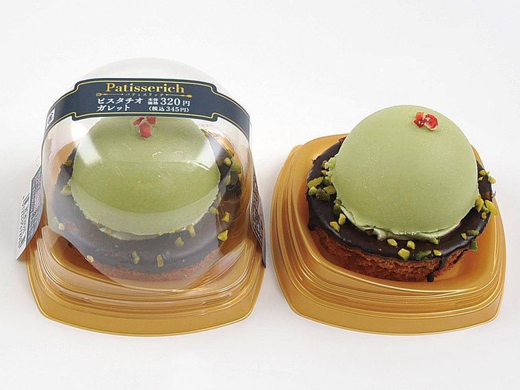 ミニストップに新作「ピスタチオガレットサンド」新登場!素材や見た目にもこだわった本格的なスイーツの画像