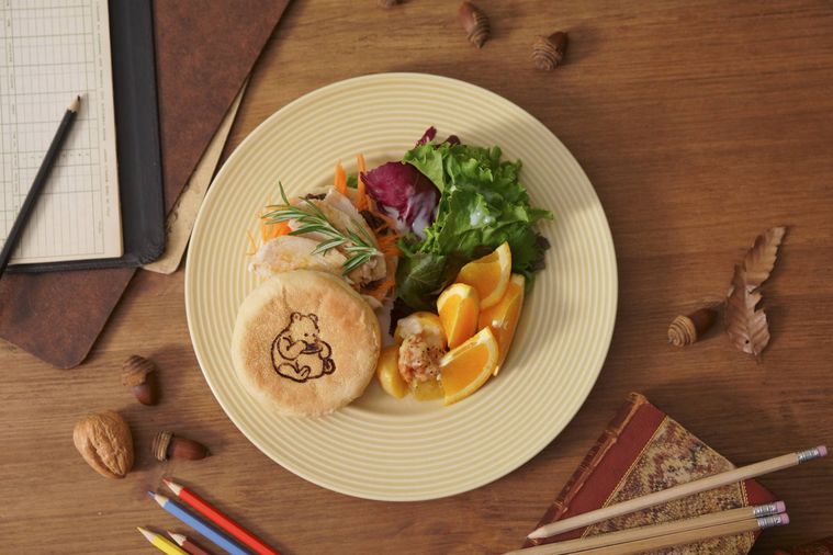 プーさんの「はちみつカフェ」が東京と大阪で開催!豊富な紅茶や英国のポピュラー料理が登場の画像