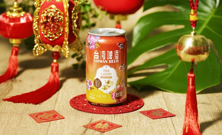 ローソンだけで買える!台湾のフレーバービール「紅茶ラガー」が日本上陸の画像