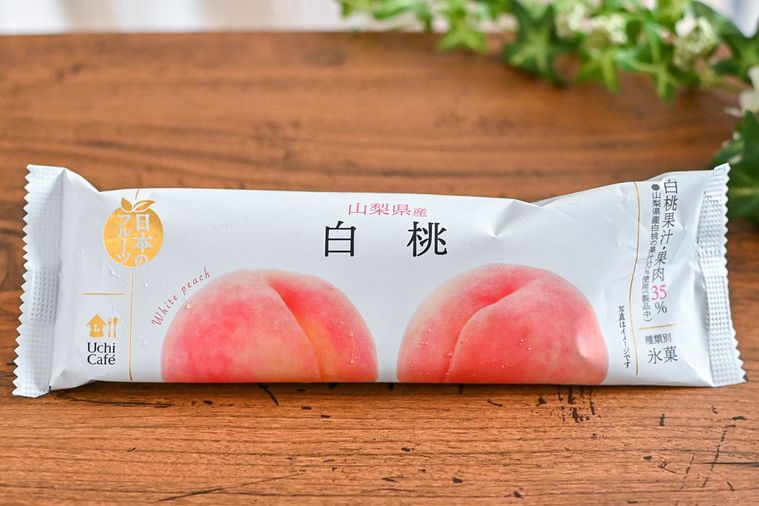 ローソン限定アイス “山梨県産白桃” が登場。大人気日本のフルーツシリーズの新作【365日アイス女子】の画像
