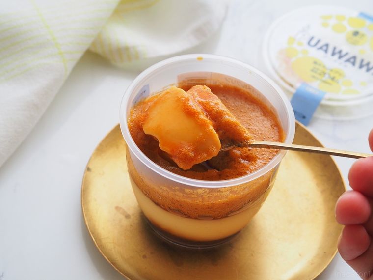 まるでカラメルの海。ローソン「プーアワワ」は買って損なしのふわしゅわ食感の画像