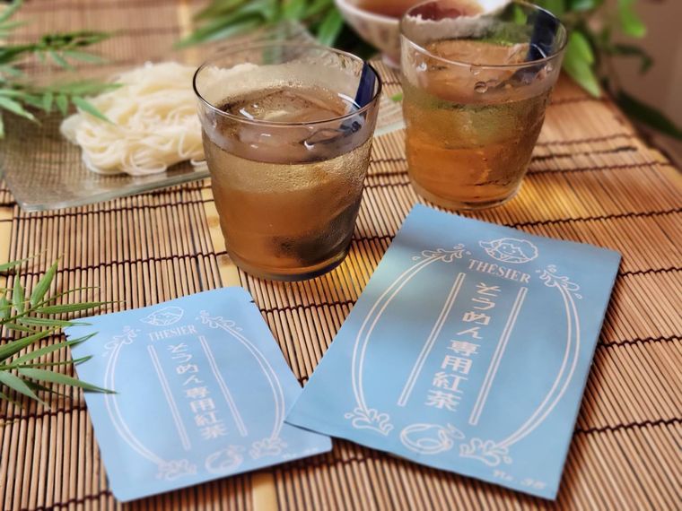 “そうめん専用” の紅茶登場。紅茶専門店テシエから夏限定で発売の画像