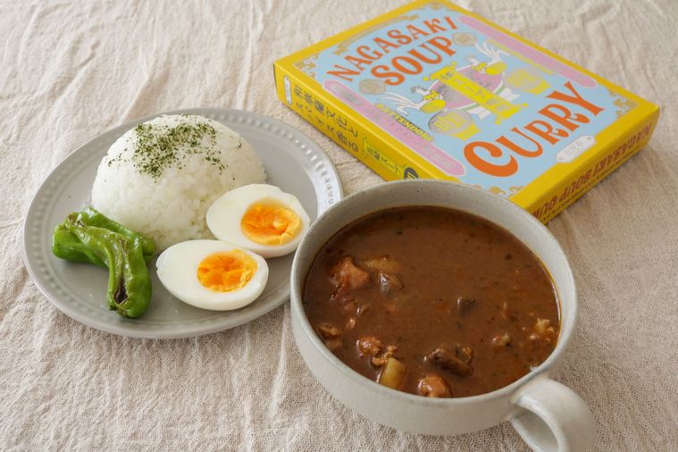 カレーとごはんとパッケージ