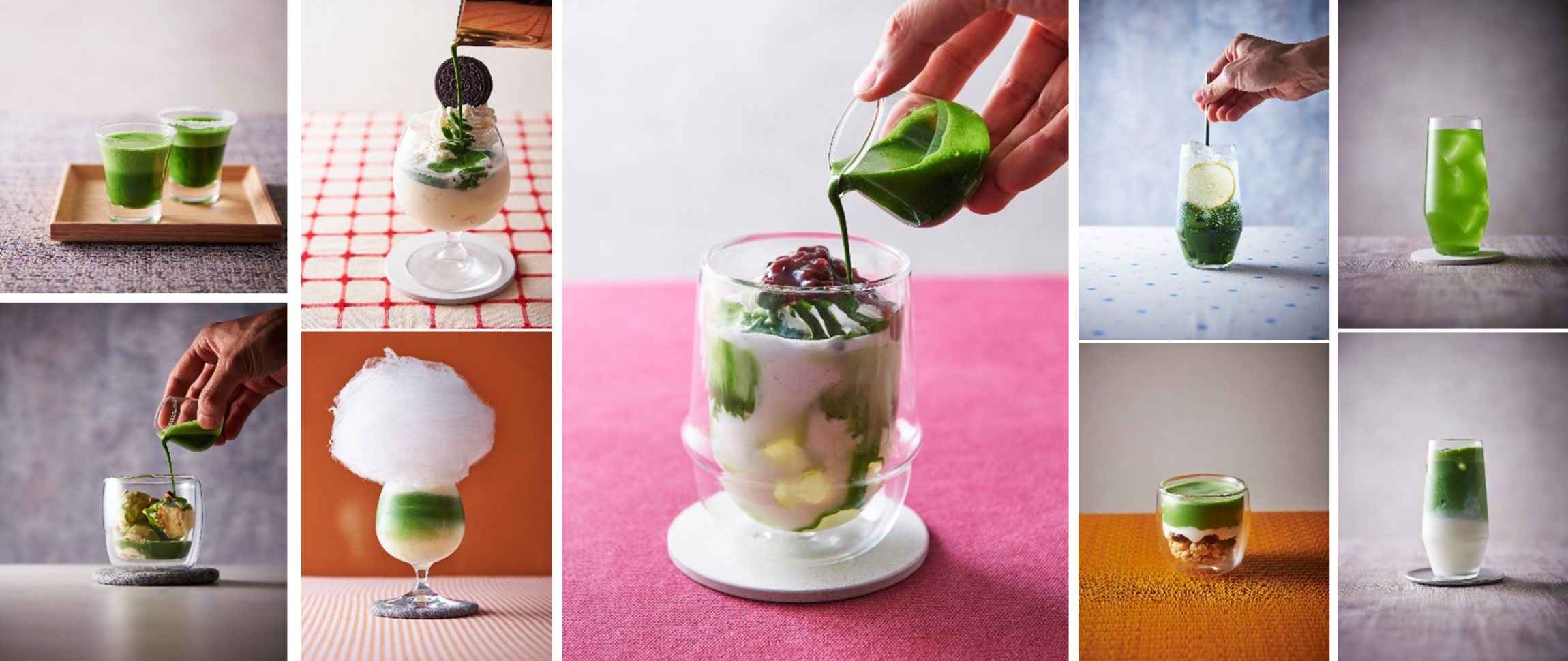 老舗製茶問屋「山政小山園」初のプレミアム抹茶カフェ。「アトリエ マッチャ」オープンの画像