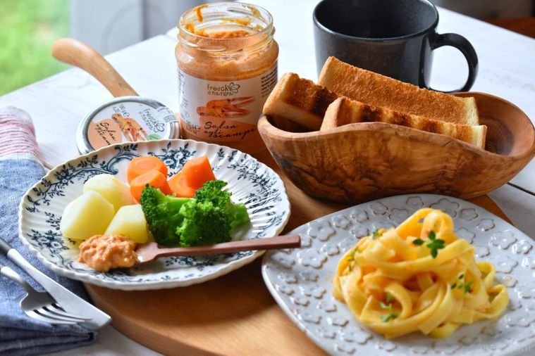 買ってよかった!カルディ調味料「スカンピソース」でおうちイタリアンを格上げの画像