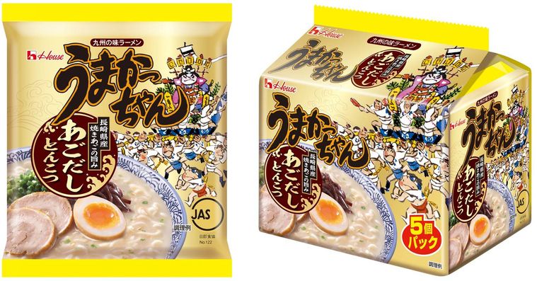 うまかっちゃんシリーズ新作「あごだしとんこつ」発売。旨みとコクが絶妙の画像
