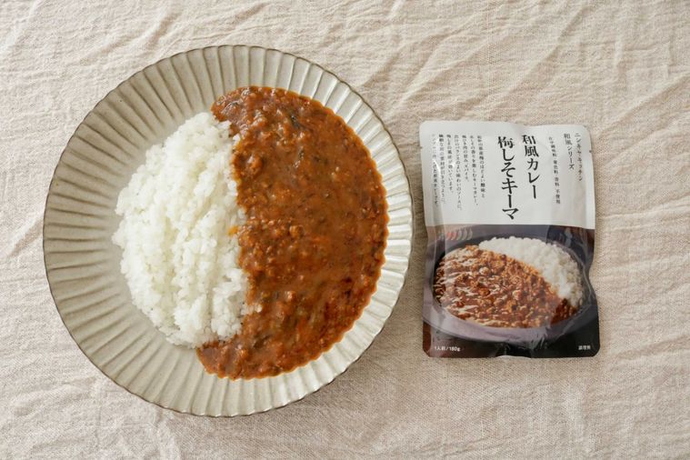 カレーライスとパッケージ