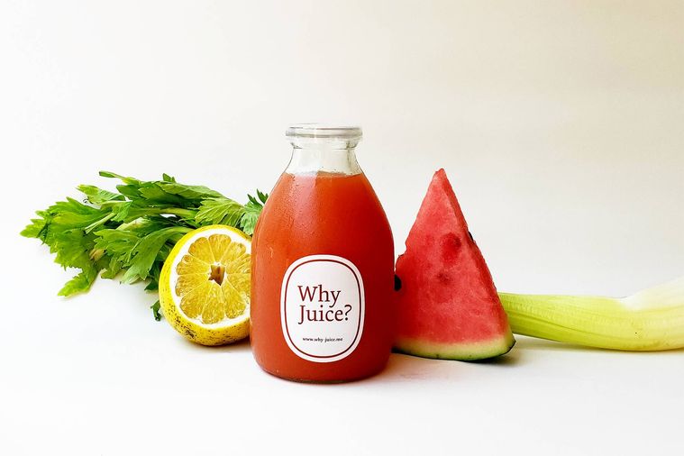 期間限定。コールドプレスジュース「Why Juice?」にスイカのジュース&スムージーが登場の画像