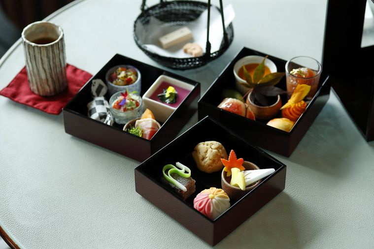 パレスホテル東京×金沢「吉はし菓子所」。特別コラボレーションのアフタヌーンティー「金沢のおもてなし」が開催中の画像