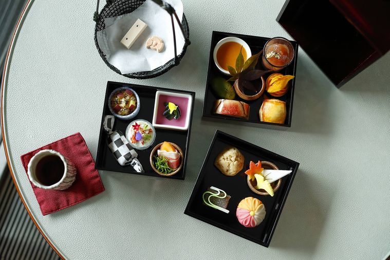 パレスホテル東京×金沢「吉はし菓子所」。特別コラボレーションのアフタヌーンティー「金沢のおもてなし」が開催中の画像