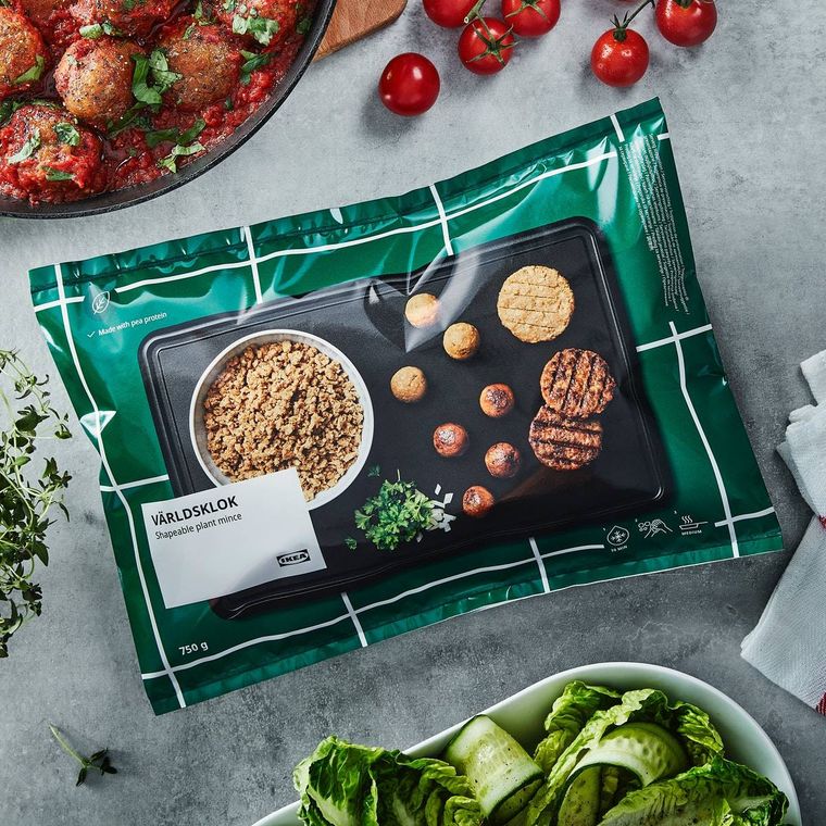イケアに “プラントベース” ひき肉「ヴェルドスクロック」登場!見た目も味も本物そのままの画像