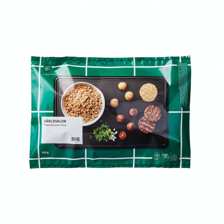 イケアに “プラントベース” ひき肉「ヴェルドスクロック」登場!見た目も味も本物そのままの画像