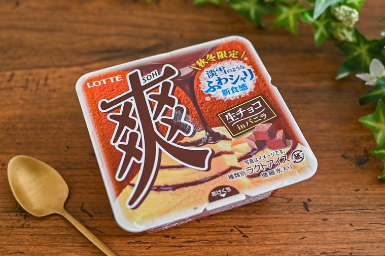 くちどけが贅沢すぎる。「爽 生チョコinバニラ」は秋冬にぴったりの濃厚フレーバー【365日アイス女子】の画像