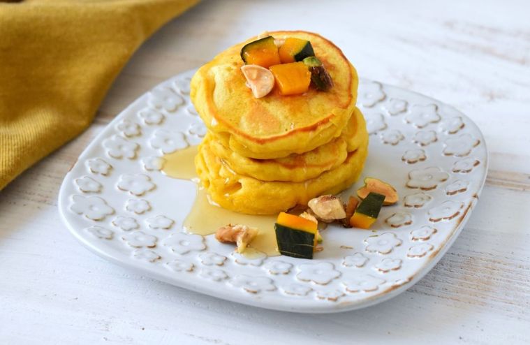 カルディ秋の新作!パンプキンパンケーキミックスでふっくら秋スイーツの画像