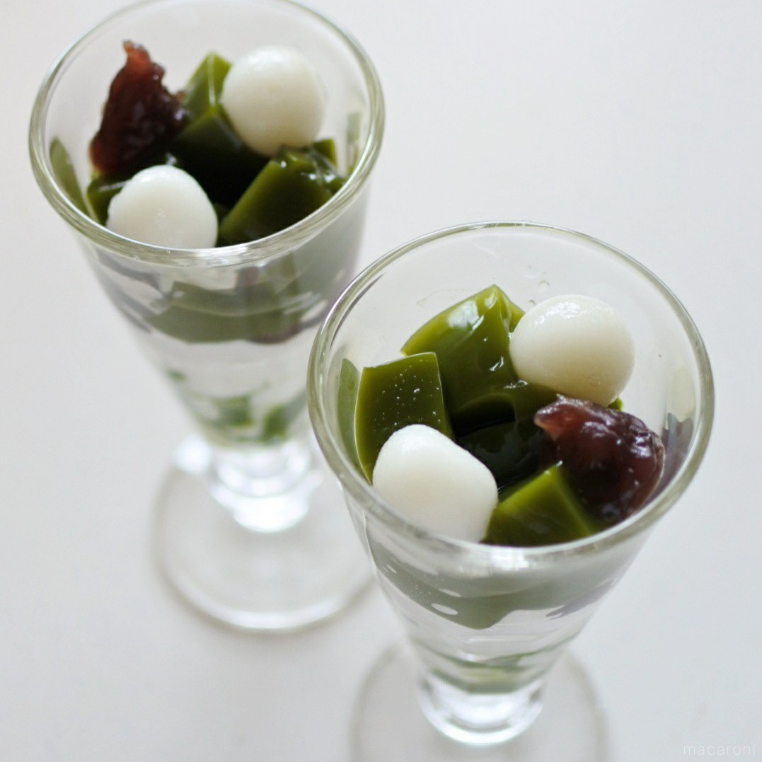 十五夜に愛でたい！𝙵𝚞*𝚖𝚊𝚛𝚒さんのお月見抹茶パフェ【今月