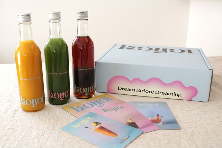 低アルの新クラフトカクテル「koyoi」が誕生。登場人物になりきる新しい飲み方とは…の画像
