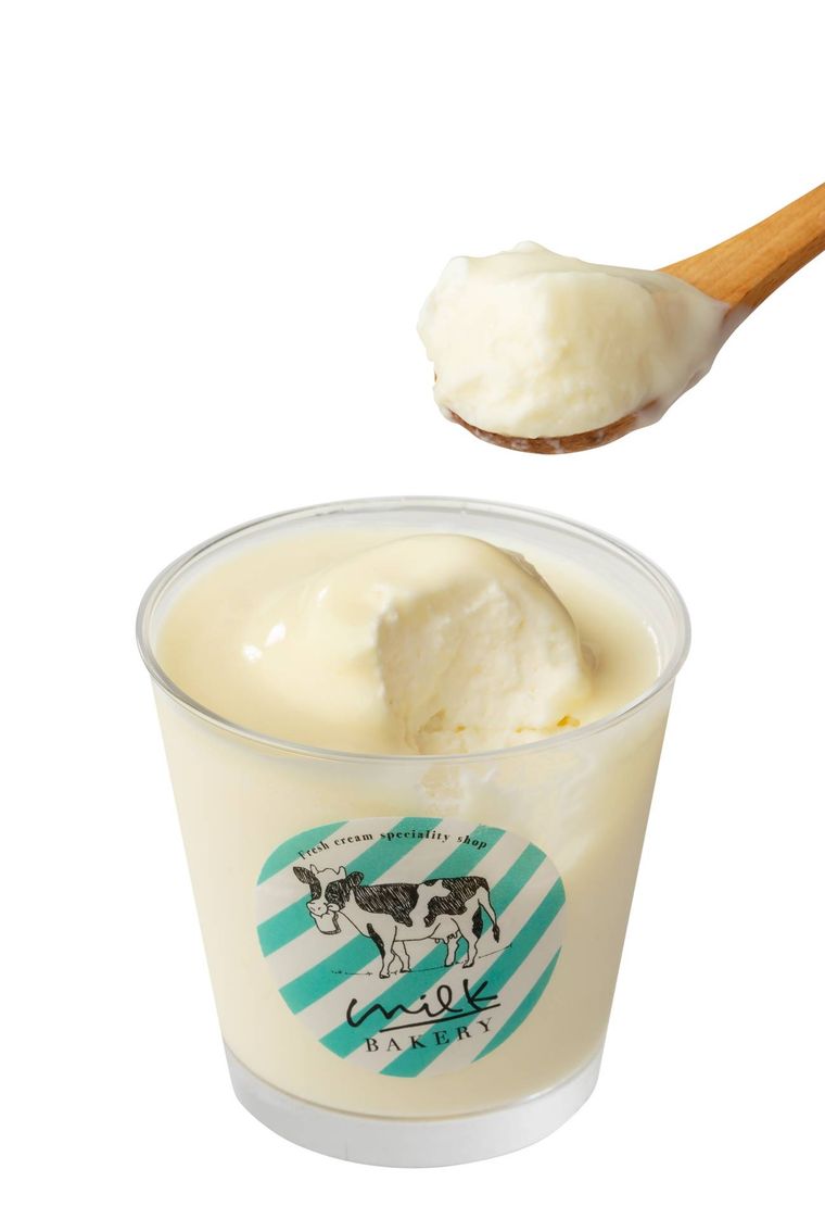 生クリーム専門店ミルクに「もっちりパンナコッタ」登場。原宿店限定で味わえる!の画像