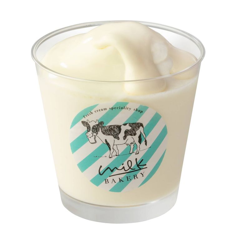 生クリーム専門店ミルクに「もっちりパンナコッタ」登場。原宿店限定で味わえる!の画像