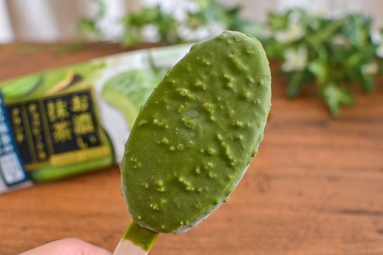 辻利の抹茶アイスが濃くなってリニューアル!本格抹茶が贅沢に広がるアイスバー【365日アイス女子】の画像